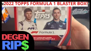 SP Hit! 2022 Topps Formula 1 Blaster Box Review!