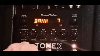 Tonex Pedal by Amplitube. The first 30 Factory Patches of 150 (DIRECT AUDIO)