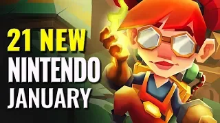 21 New Nintendo Games of January 2018 | Playscore