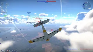 War Thunder | Fw 190 A5-U2 Great P-51 Dogfight