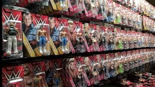 Toy Hunt!!! Wrestling Shop WWE Mattel Basic Range (Part 1)