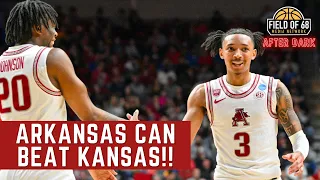 This is why Arkansas will BEAT Kansas! | Upset alert?? | 2023 NCAA Tournament | AFTER DARK