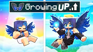 Growing Up A DARK ANGEL in Minecraft!