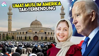 RIBUAN WARGA AS SHOLAT BERJAMAAH DI MASJID! Fakta Kehidupan Muslim di Negara Amerika Serikat