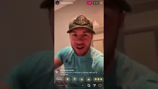 Bea Priestley & Will Ospreay Instagram Live 3/26/2020 (Part 1)