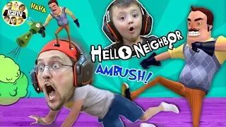 Hello Neighbor Story Mod!! Who Kicked Duddy? (FGTEEV Gameplay / Skit)