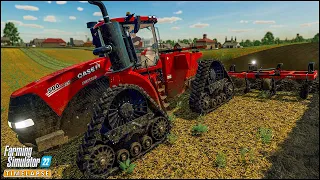 Merging Nine Fields Into One w/ the CASE IH STEIGER ROWTRAC 500. Spreading Lime | #Zielonka Ep.66