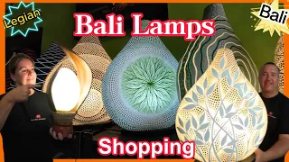Lamp Shopping Bali. Legian shopping - Bali shopping