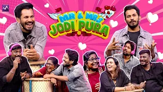 Kuraishi in Mr.& Mrs.Jodi Pura | Vinoth & Iswarya vs Rajmohan & Kaveetha  | Couple game show