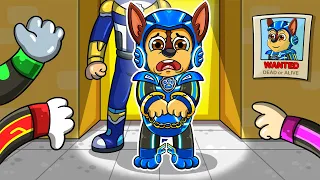 PAW Patrol Ultimate Rescue Missions ⛑💔 Chase Is Not Bad Guy?! - CHASE Sad Story - Rainbow Friends 3