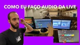 Como faço o áudio da live  - Áudio do stream da igreja