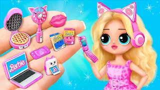 Dispositivos em miniatura para Barbie / 30 Ideias para Boneca LOL OMG