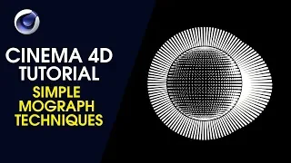 Simple MoGraph Techniques  - Cinema 4D Tutorial