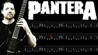 PANTERA Floods Outro Guitar Tab + Lesson