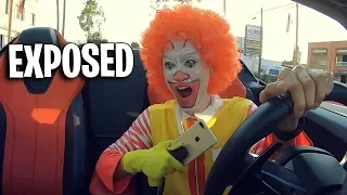 Ronald McDonald Catches Gold Diggers