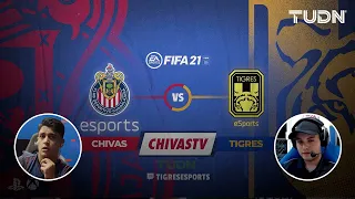 🔥 Choque de titanes: Chivas esports vs Tigres esports | FIFA 21 | TUDN