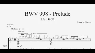BWV 998   Prelude