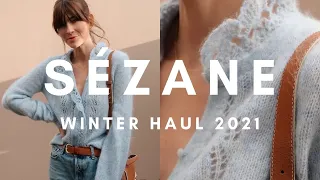 SEZANE HAUL | Effortlessly Chic | WINTER OUTFIT IDEAS (2021)