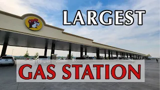 Totally surprised. First time at a Buc-ee's. Over 120 gas pumps and a large convenience store.