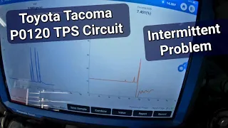 Toyota Tacoma P0120 Throttle Position Sensor Circuit , high rpm and stalling , bad TPS Sensor