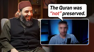 Shaykh casually DEBUNKS denier of Quran Preservation 🙄