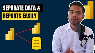ISOLATE your Datasets from your Reports for EASIER COLLABORATION // Power BI Guide 2021