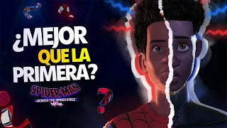 ¿ACROSS THE SPIDER-VERSE es MEJOR que INTO THE SPIDER-VERSE? | Review de Uncharted Robbie