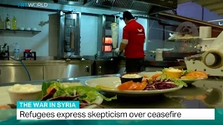 The War in Syria: Refugees express skepticism over ceasefire