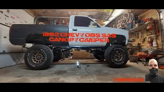 Custom 1992 Chevy 4wd 10" lift Solid Axle Swap Build Stage 1