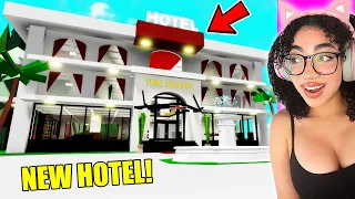 NEW HOTEL In Brookhaven RP Update! (Roblox Brookhaven RP)