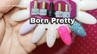 NEW SHADE OF GEL POLISH FROM BORN PRETTY SWATCH AND REVIEW