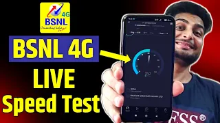 Bsnl 4g Live Speed Test | Bsnl 4g News Today