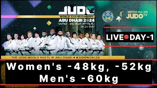 HIGHLIGHTS DAY 1 - Abu Dhabi Judo World Championships Seniors 2024 Individuals #JudoWorlds