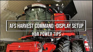 H&R Power Tips - AFS Harvest Command - Display Setup