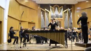 Ney Rosauro - Marimba concerto No.1, Mvmt.1 - Saudacao (Ralitza Kumanova)