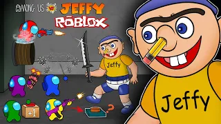 어몽어스 VS JEFFY (Roblox) | FUNNY AMONG US ANIMATION