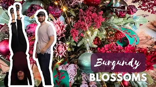 Hand Stands and Unique Christmas Trees. Check out Burgundy Blossoms NEW for 2023