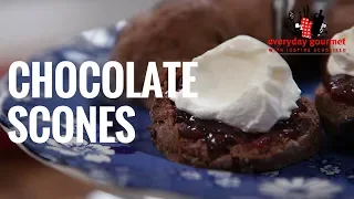 Chocolate Scones | Everyday Gourmet S6 EP50