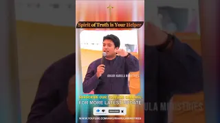 Spirit of Truth is Your Helper || #shorts || Ankur Narula Ministries