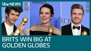 Olivia Colman and Richard Madden among British winners at the Golden Globes | ITV News