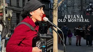 Ariana Stunning Performance in Old Montreal