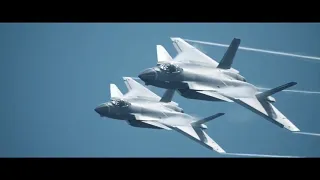 j-20 chinese fighters latest video-2022 #airforce