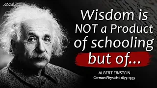 Albert Einstein Quotes that are from a truly genius brain and must be taught at school | Life Change