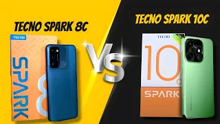 Tecno Spark 8c Vs Tecno Spark 10c.                 Specs Comparison / Gaming Test / Camera test.....