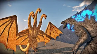 Godzilla 2021 Vs Monster Zero Epic Battle ! | Kaiju Universe