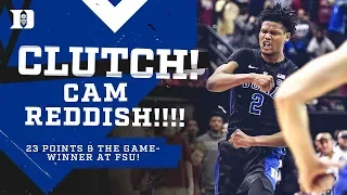 Cam Reddish is CLUTCH at FSU (1/12/19)