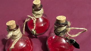 Making Resin Health Potion Dice Shakers For My D&D Group