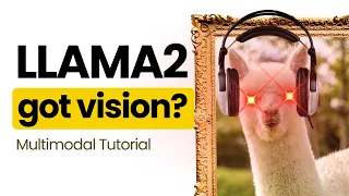 LLAMA2 supercharged with vision & hearing?!