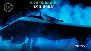 Finally!!Russia Mass Production Stealth Drone S-70 Okhotnik with Deadly Missile after upgrade
