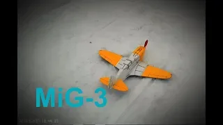 Радиоуправляемая модель. Постройка и полеты.  МиГ-3.